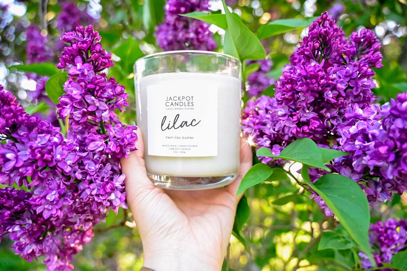 Jackpot Candles Lilac Candle with Ring Inside (Surprise Jewelry Valued at $15 to $5,000) Ring Size 7 - Image 3